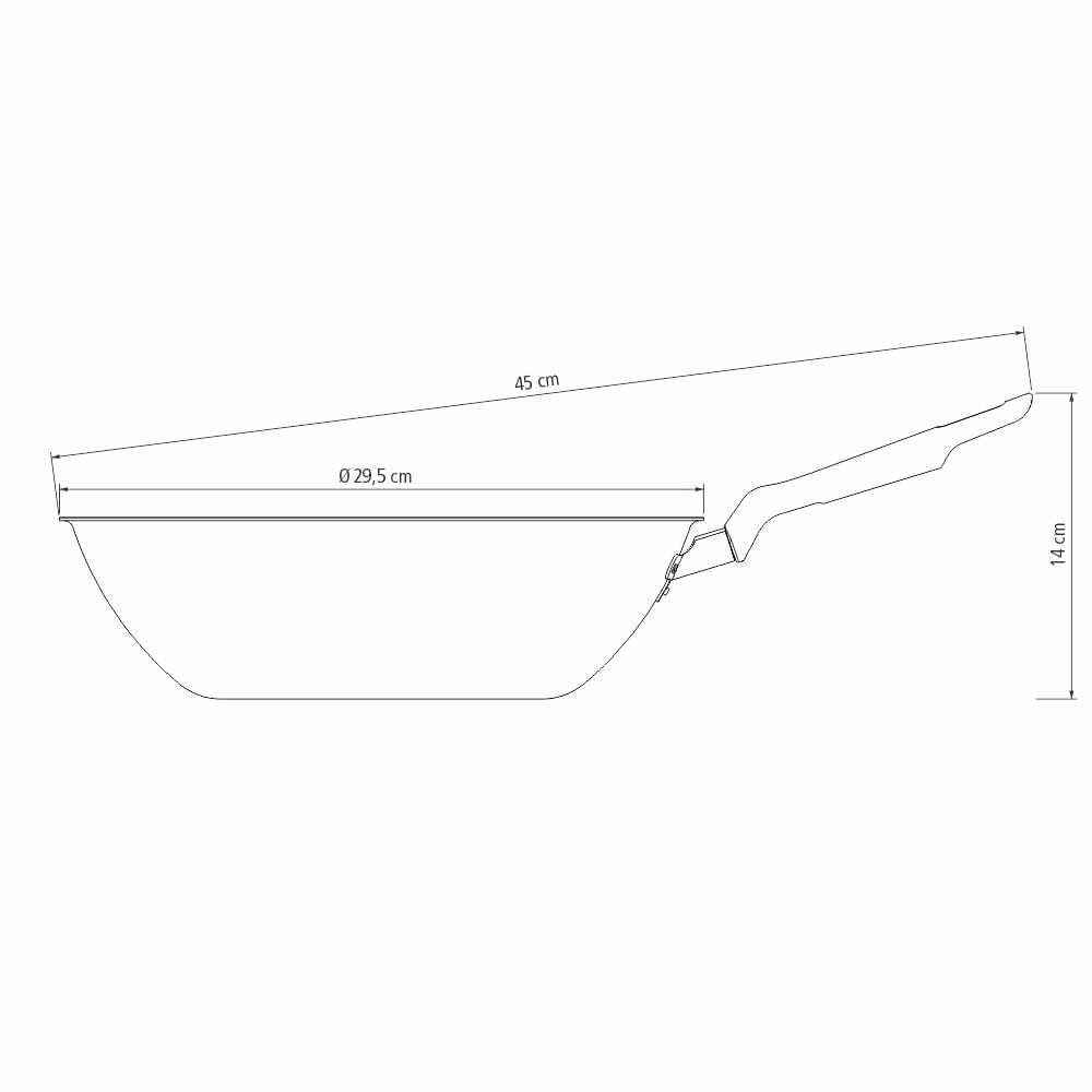 WOK TRAMONTINA 20395/728 28CM LORETO – Almacenes Mirna