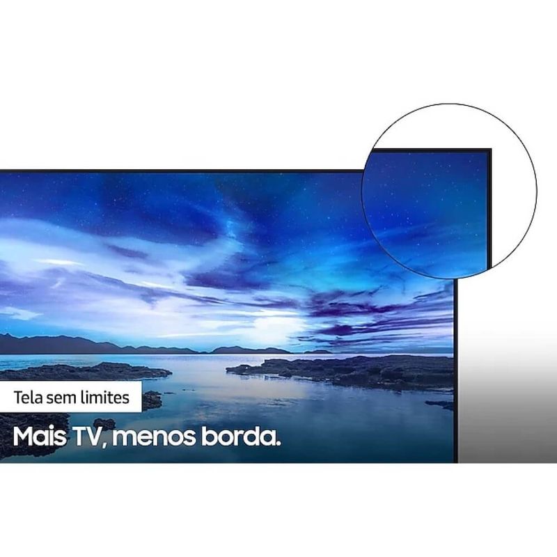 Smart Tv Led Crystal 4k 65 Un65au7700gxzd Samsung Loja Solar