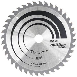 Lâmina para Serra Circular 9.1/4" 40 dentes 2608640886 Bosch