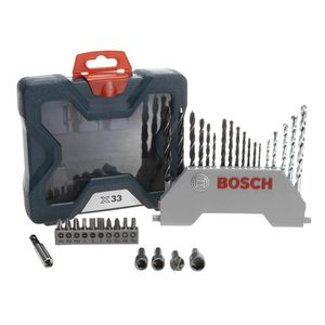 Jogo de Ferramentas X-Line 33 peças 2607017398 Bosch