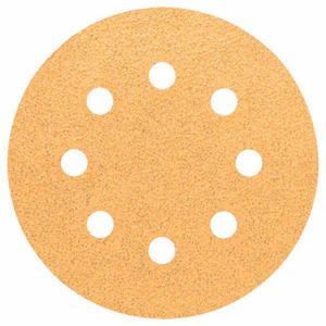 Disco de lixa grão 80 125mm com 5 peças 2608605069 Bosch