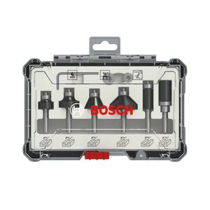 Conjunto de Fresas Standard 6 peças 2607017470 Bosch