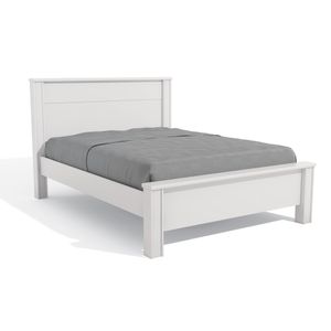 Cama de Casal Branca S819 Kappesberg