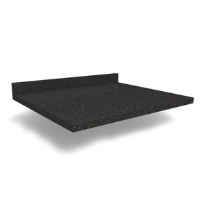 Tampo para Balcão 60 cm Preto Semi Brilho S510 Kappesberg