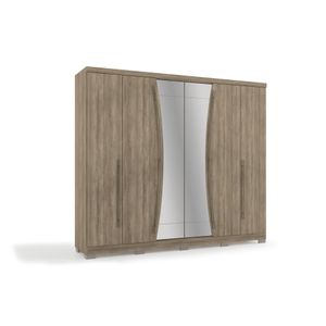 Guarda roupa 6 portas Nogal G540 Kappesberg