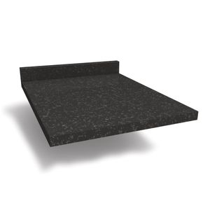 Tampo para Balcão 40 cm Preto Semi Brilho B648 Kappesberg