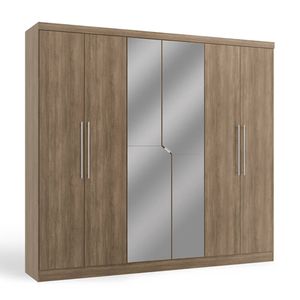 Guarda roupa 6 portas Nogal H544 Kappesberg