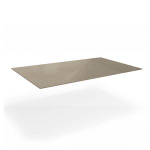 Tampo de Vidro Mesa 140 x 80cm Bronze TAV1461 Kappesberg