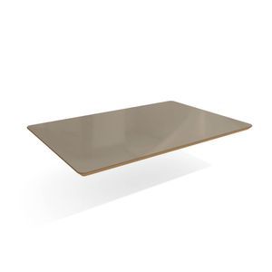 Tampo de Vidro Mesa 120 x 80cm Freijó/Bronze TA31 Kappesberg
