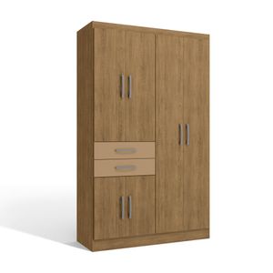 Guarda roupa 6 portas Freijó/Champagne S462 Kappesberg