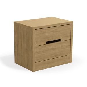 Mesa de Cabeceira 2 Gavetas Freijó S822 Kappesberg
