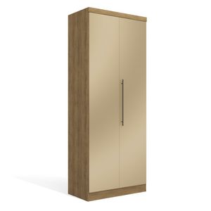 Guarda roupa 2 portas Freijó/Champagne H557 Kappesberg