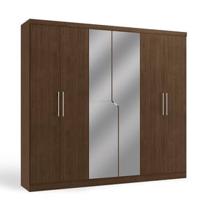 Guarda roupa 6 portas Jacarandá H549 Kappesberg