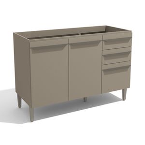 Balcão 120 cm Versa BP Conect L823 Kappesberg