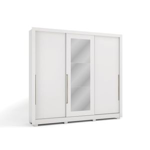 Guarda roupa 3 portas Branco CB1PM553 Kappesberg
