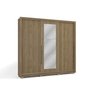 Guarda roupa 3 portas Nogueira CB1PM553 Kappesberg