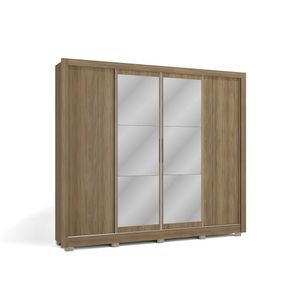 Guarda roupa 4 portas Nogueira CB2PM551 Kappesberg
