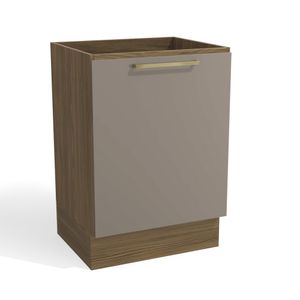 Balcão 60 cm Nogueira/Fendi M629 Kappesberg