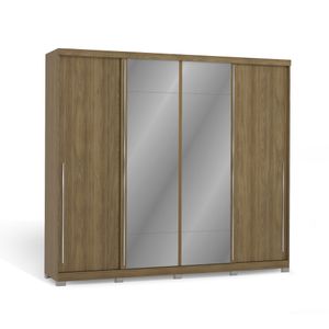 Guarda roupa 4 portas Nogueira D558 Kappesberg