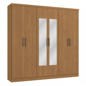 Guarda roupa 6 portas Canela J559 Kappesberg