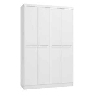 Guarda roupa 4 portas Branco EX101 Kappesberg