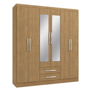 Guarda roupa 6 portas Freijó EX256 Kappesberg
