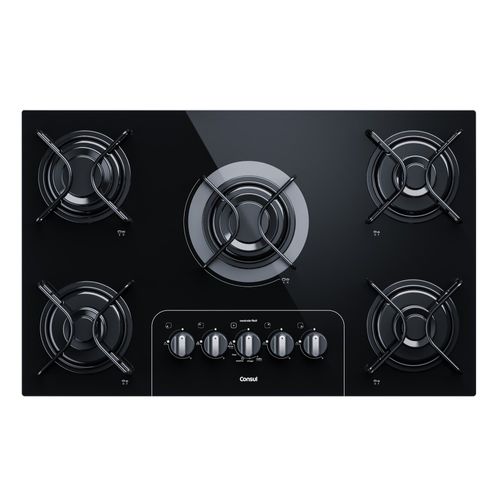Fogão Cooktop 5 bocas Preto CD075AEUNA Consul