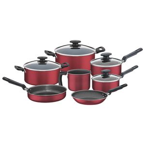 Jogo de Panelas Loreto 7 peças Vermelho 20399/783 Tramontina