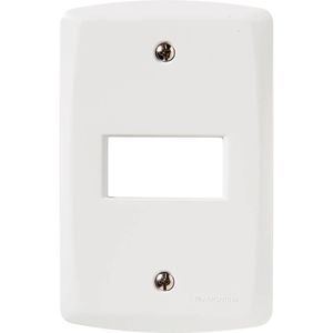 Placa 1 Posto Horizontal 4x2 Lux² Branco 57105/004 Tramontina