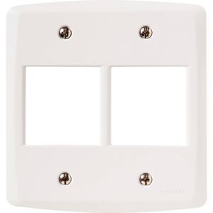 Placa 4 Postos 4x4 Lux² Branco 57105/026 Tramontina