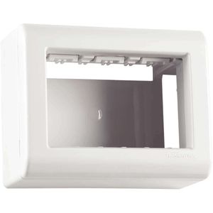 Caixa de sobrepor 3 Postos Lizflex Branco 57303/003 Tramontina