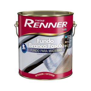 Fundo Branco Fosco Galão 3,6L 26120 Renner