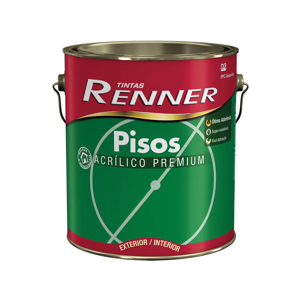 Tinta Pisos Verde Galão 3,6L 7108 Renner