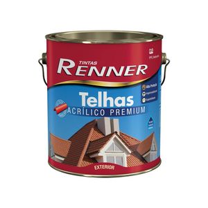 Tinta Telha Cinza Grafite Galão 3,6L 3206 Renner