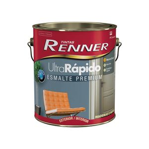 Tinta Esmalte Premium Ultra Rápido Branco Galão 3,6L RE2901 Renner