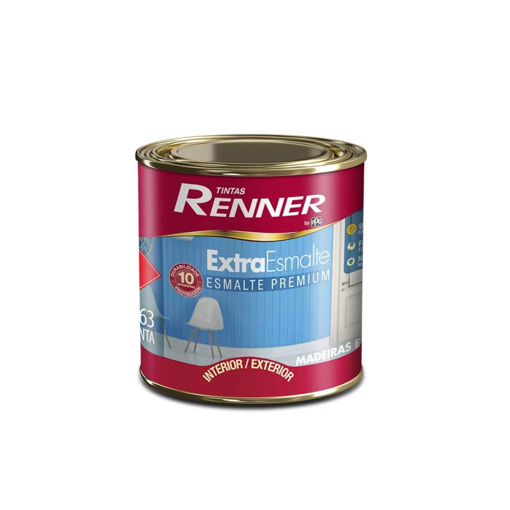 Tinta Extra Esmalte Cinza Médio 225ml 1170 Renner