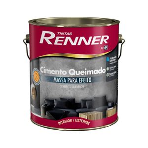Massa Cimento Queimado Espelho d'Água Galão 5kg 4653 Renner