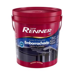 Tinta Emborrachada Branco Fosco Balde 18L RE6001 Renner