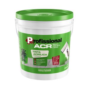 Tinta Acrílica Profissional Branco Fosco Balde 16L 3001 Renner