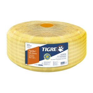 Eletroduto PVC Corrugado Tigreflex 25mm Amarelo 14210270 Tigre