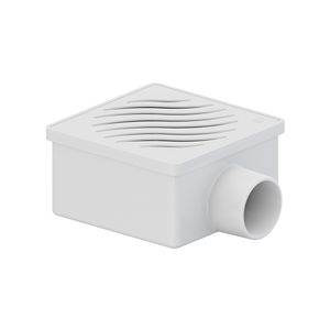 Ralo Quadrado 10 cm Branco 27289207 Tigre
