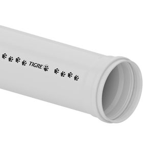 Tubo de PVC para Esgoto 100mm 6m 11031030 Tigre