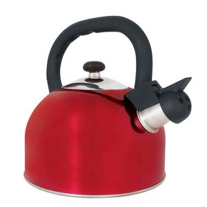 Chaleira Mattina 2,5L Inox Vermelha 7706 Mor