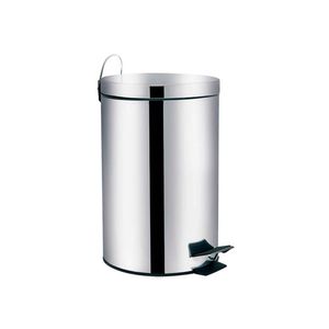 Lixeira Ágata 3L Inox 8221 Mor