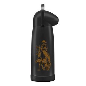 Garrafa térmica de pressão Farroupilha 1,9L Preta 25101403 Mor