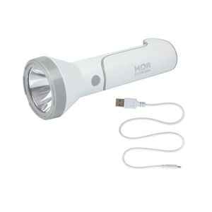 Lanterna e Luminária LED Recarregável 140 Lumens 9186 Mor