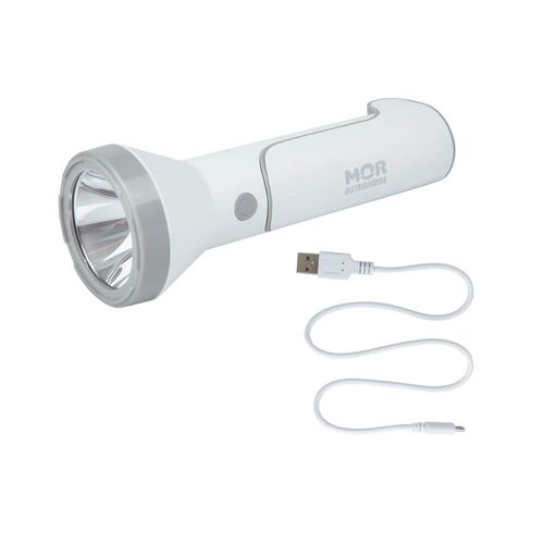 Lanterna e Luminária LED Recarregável 140 Lumens 9186 Mor
