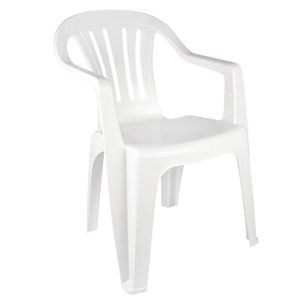 Poltrona Plástica Bela Vista Branca 15151101 Mor