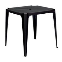 Mesa Plástica Preta 15151003 Mor