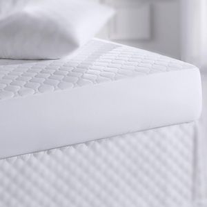 Protetor de Colchão Solteiro Impermeável com Elástico Branco Altenburg
